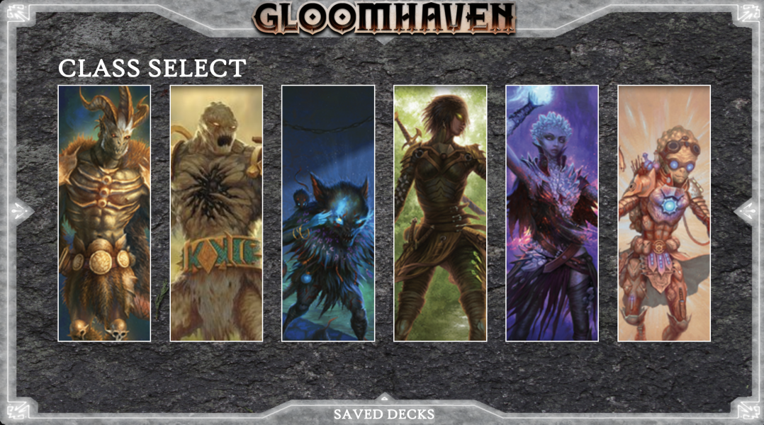 Gloomhaven Deck Builder